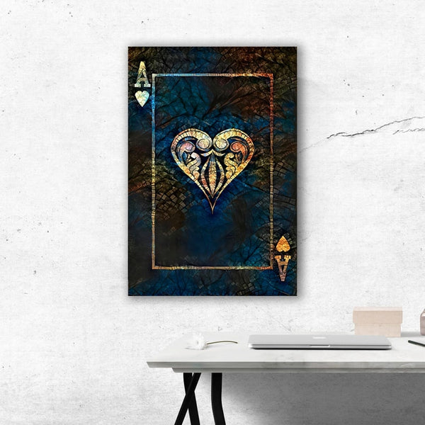 Ace of Hearts Art | MusaArtGallery™ 