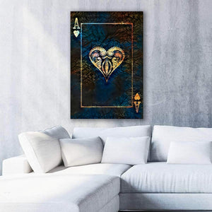 Ace of Hearts Art | MusaArtGallery™ 
