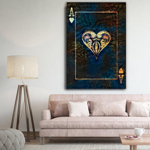 Ace of Hearts Art | MusaArtGallery™ 