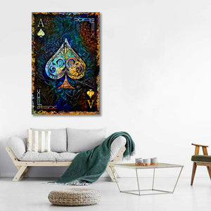 Ace of Spades Art | MusaArtGallery™ 