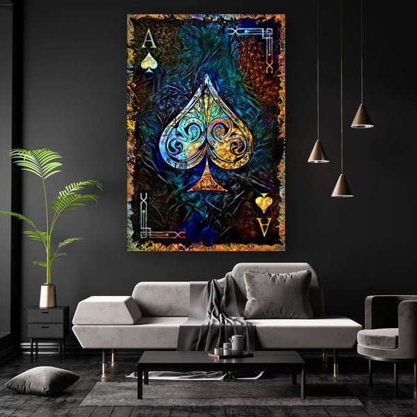 Ace of Spades Art | MusaArtGallery™ 