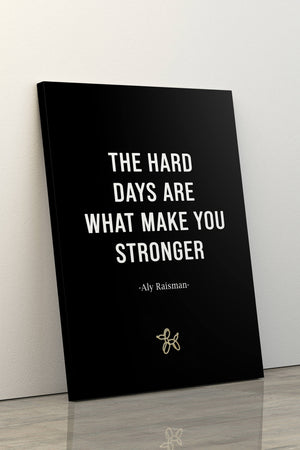 Aly Raisman Quote Canvas