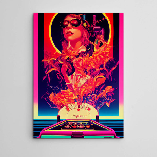 Arcade Canvas Print - Trippy Art | MusaArtGallery™