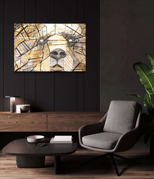 Bear Graffiti Wall Art - Street art on canvas