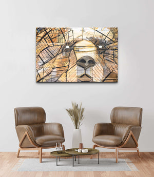 Bear Graffiti Wall Art - Street art on canvas