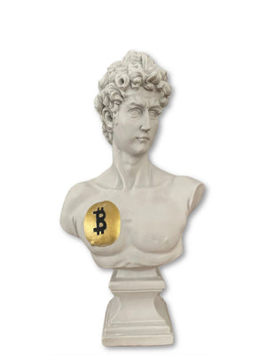 Bitcoin David Bust Statue - David Bust Statue for sale