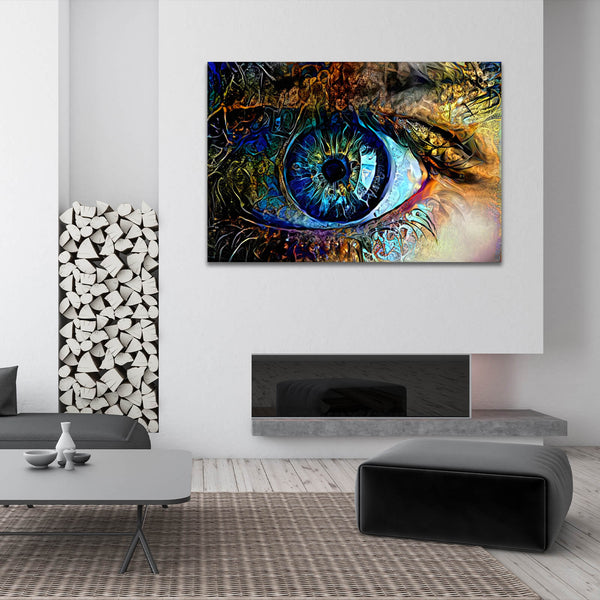 Blue Eye Wall Art - Eye Art for sale