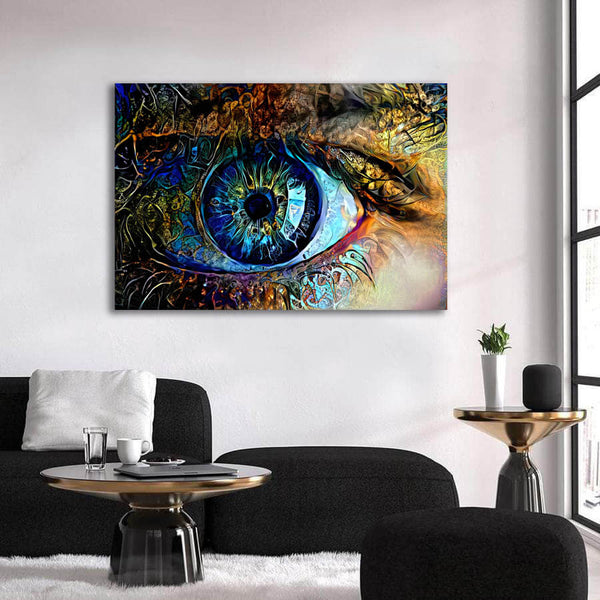 Blue Eye Wall Art - Eye Art for sale