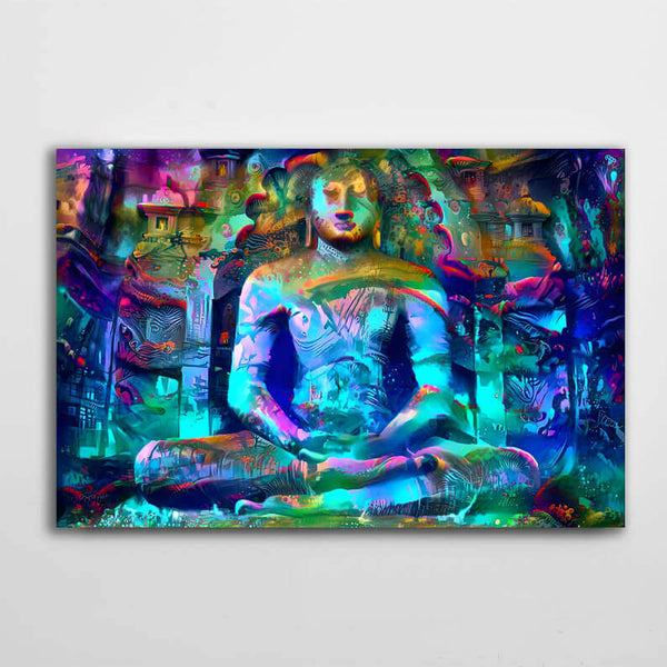 Psychedelic Buddha Art