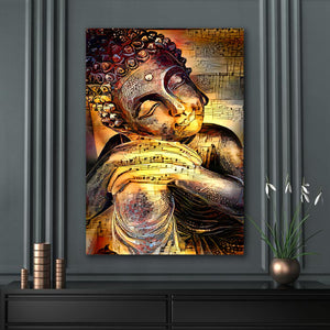 Peaceful Buddha Canvas - Modern Art on Canvas on sale