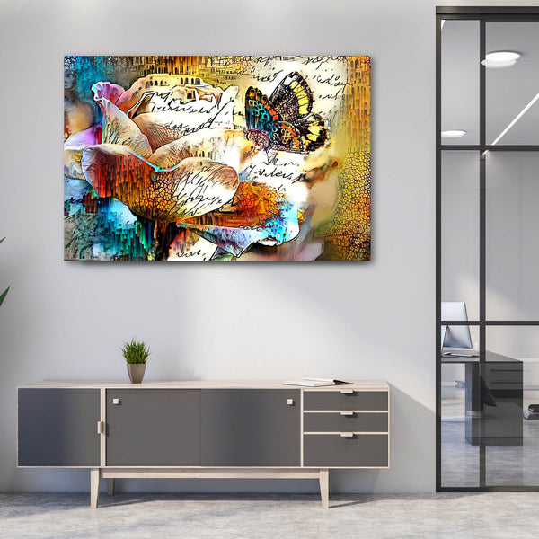 Butterflies Canvas Wall Art - Modern art on canvas