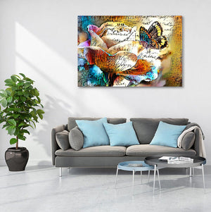Butterflies Canvas Wall Art - Modern art on canvas