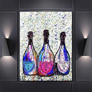 Champagne Canvas Pop - Fashion Wall Art