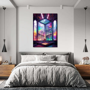 Colorful Windows Canvas Print