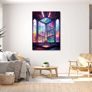 Colorful Windows Canvas Print