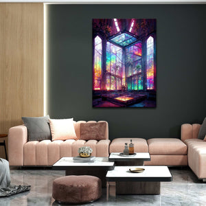 Colorful Windows Canvas Print