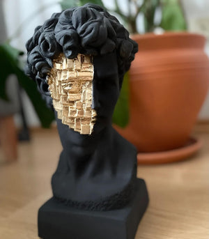 David Black Bust Statue
