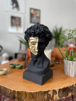 David Black Bust Statue