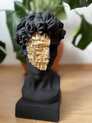 David Black Bust Statue