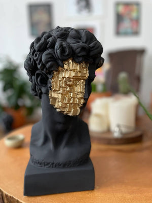 David Black Bust Statue