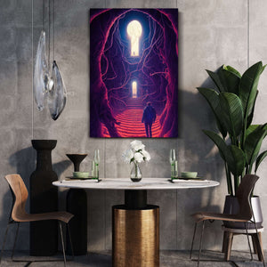 Deep Maze Canvas Print