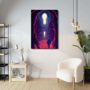 Deep Maze Canvas Print
