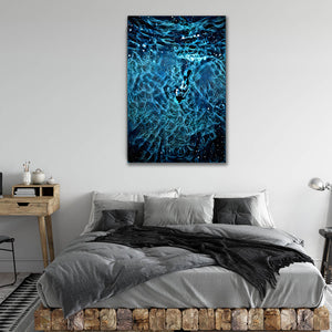 Diver Wall Art - Modern Art on Canvas