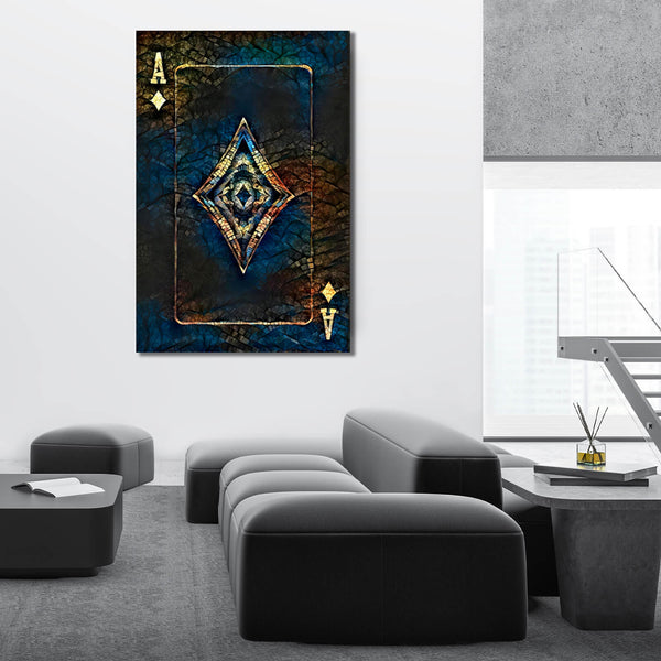 Ace of Diamonds Art | MusaArtGallery™