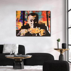 Wolf of Wall Street Pop Canvas - Wolf Of Wall Street Canvas