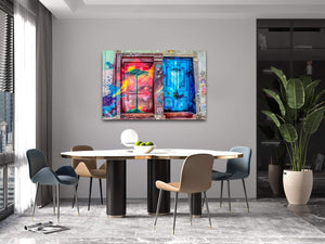 Door Graffiti Wall Art