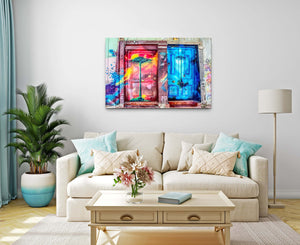 Door Graffiti Wall Art