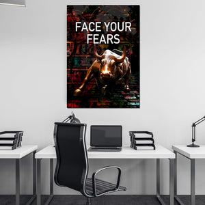 Face your Fears Canvas 