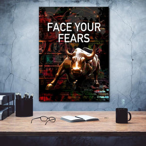 Face your Fears Canvas 