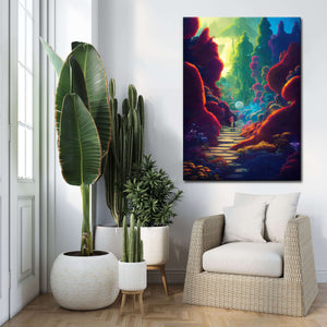 Fantasy Forest Canvas Print