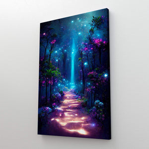 Forest Fantasy Canvas Print - Trippy Art | MusaArtGallery™