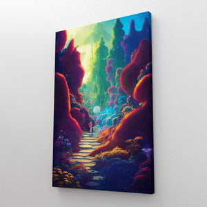 Fantasy Forest Canvas Print