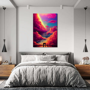 Fantasy See View Canvas Print