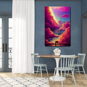 Fantasy See View Canvas Print