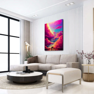 Fantasy See View Canvas Print