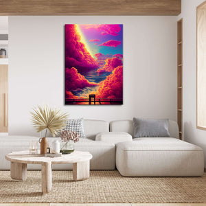 Fantasy See View Canvas Print