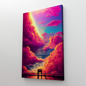 Fantasy See View Canvas Print