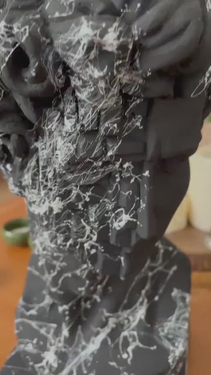 Black David Head Sculpture | MusaArtGallery™