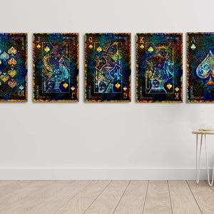 Royal Flush Wall Art