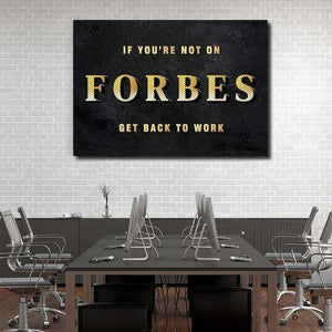 Forbes Motivational Canvas 