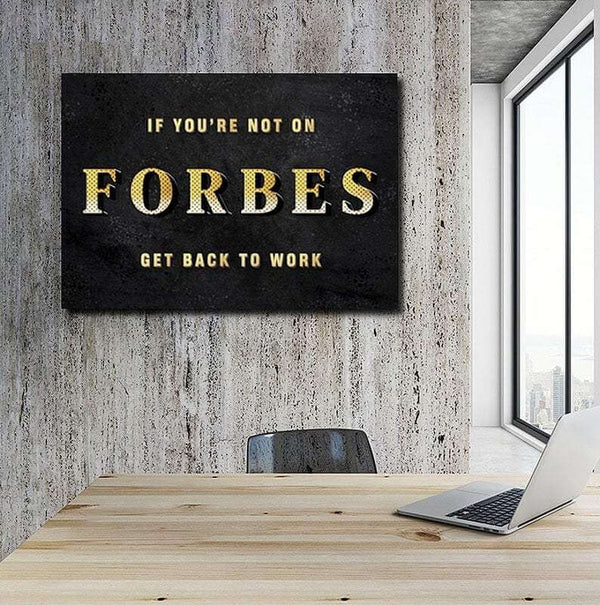 Forbes Motivational Canvas 