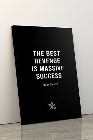 Frank Sinatra Quote Canvas - Motivational Wall Art