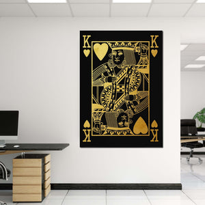 Classic King of Hearts Art | MusaArtGallery™