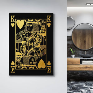 Classic King of Hearts Art | MusaArtGallery™