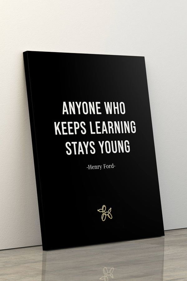 Henry Ford Canvas Quote - Motivational Art