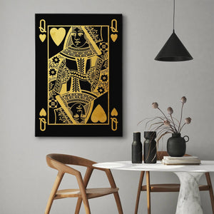 Classic Queen of Hearts Art | MusaArtGallery™